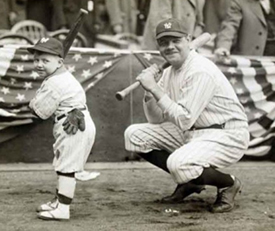 babe ruth as a kid