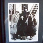 Babe Ruth and Family (wife Claire and daughters Julia and Dorothy) in Westchester, NY