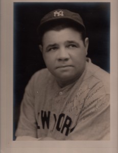 Babe Ruth photo