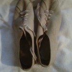 Babe Ruth-signed Bowling Shoes