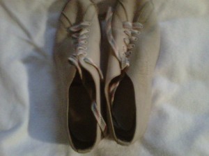 Babe Ruth-signed Bowling Shoes