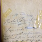 Back of Ruth Bielski Photo