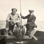 Babe Ruth Fishing