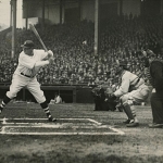 Babe Ruth Hitting With the Yankees