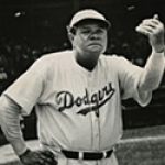 Babe Ruth as a Dodgers Pitching Coach
